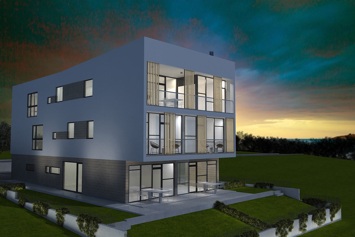Moderno appartamento in un nuovo edificio