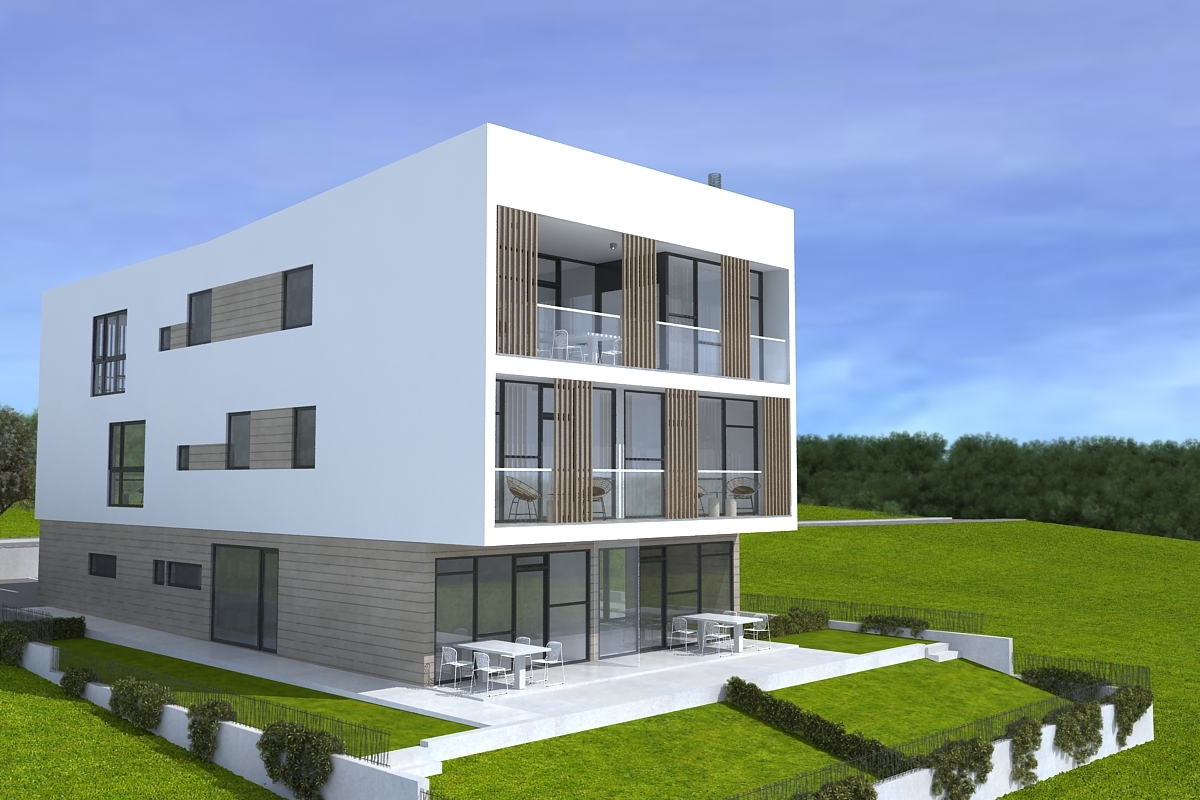 Moderno appartamento in un nuovo edificio