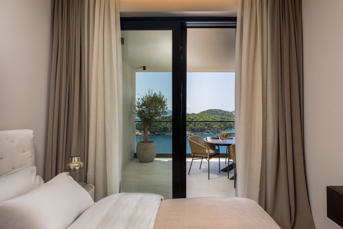 Moderno appartamento con vista mare