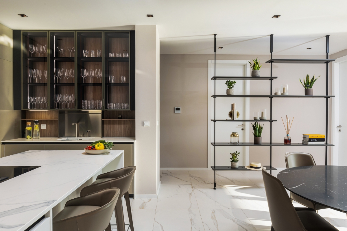 Moderno appartamento con vista mare