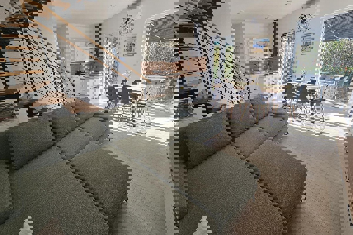 Appartamento duplex con giardino