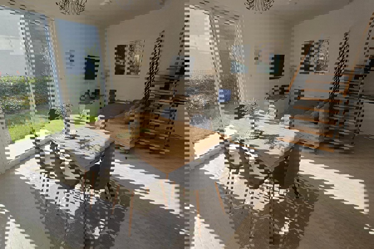 Appartamento duplex con giardino