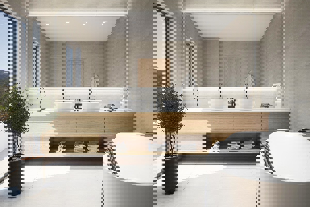 Appartamento con una camera da letto al piano terra con terrazza, jacuzzi e vista mare