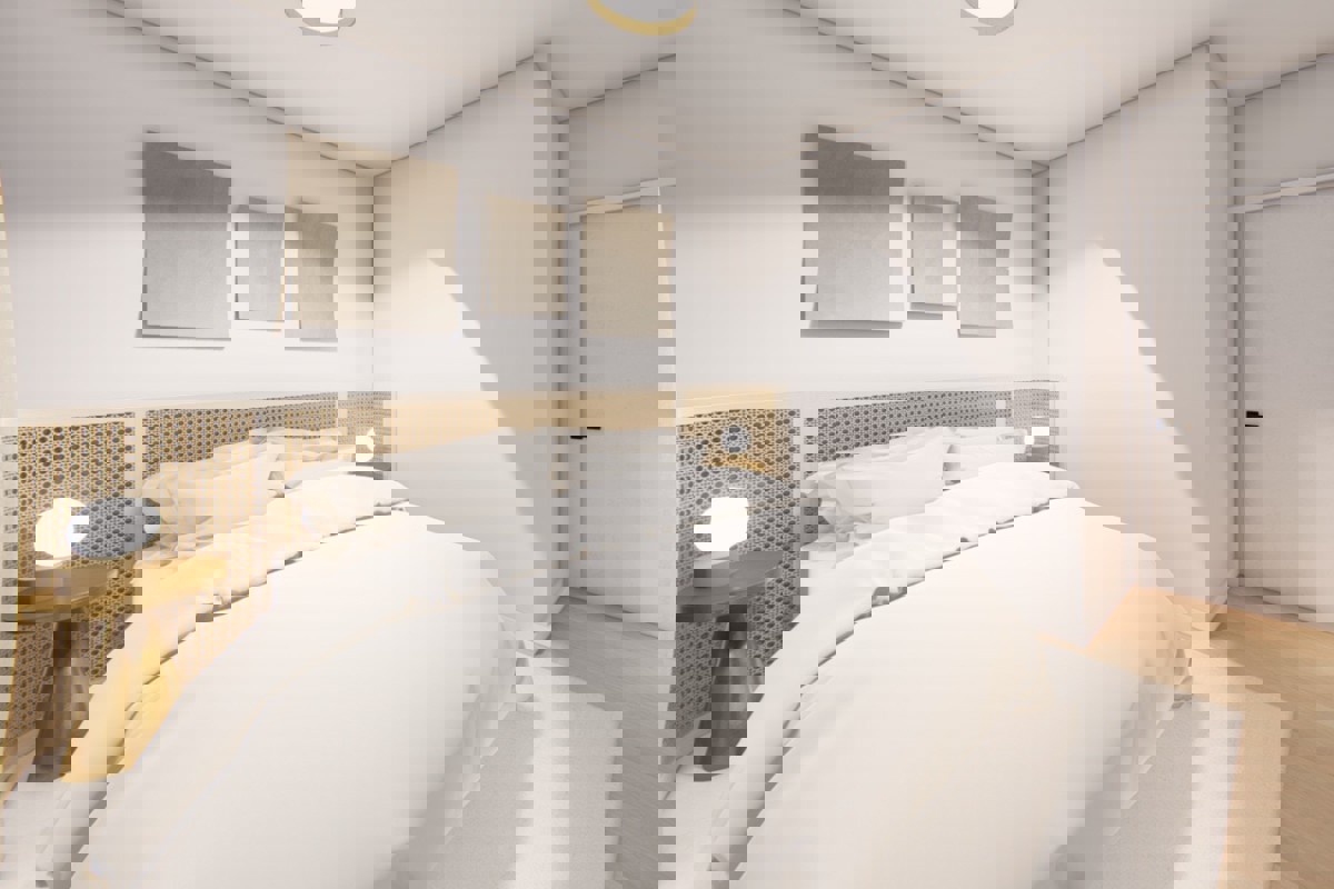 Esclusivo appartamento con due camere da letto con vista mare - S11, terzo piano