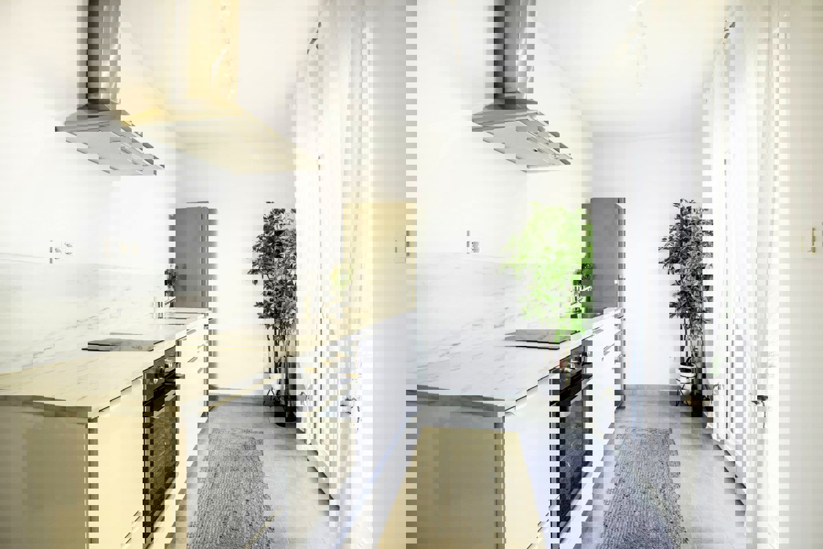 Attico con terrazza e vista mare