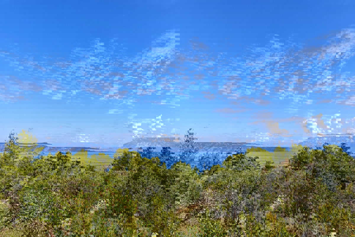 Terreno agricolo con edificio in pietra - prima fila al mare