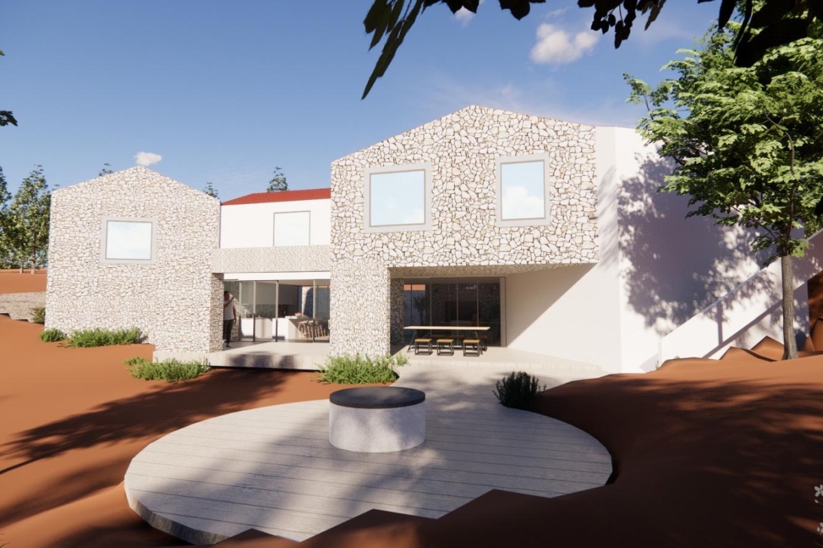 Villa con piscina immersa nella natura