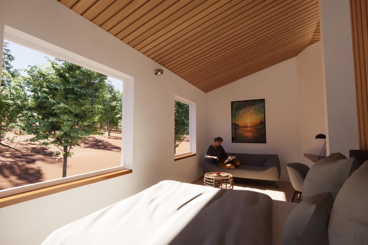 Villa con piscina immersa nella natura