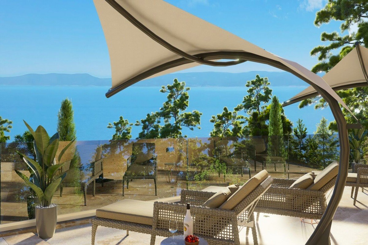 Terreno edificabile con splendida vista mare