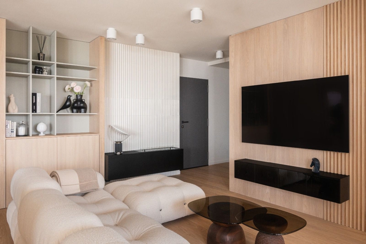 Lussuoso appartamento con due camere da letto e vista mare