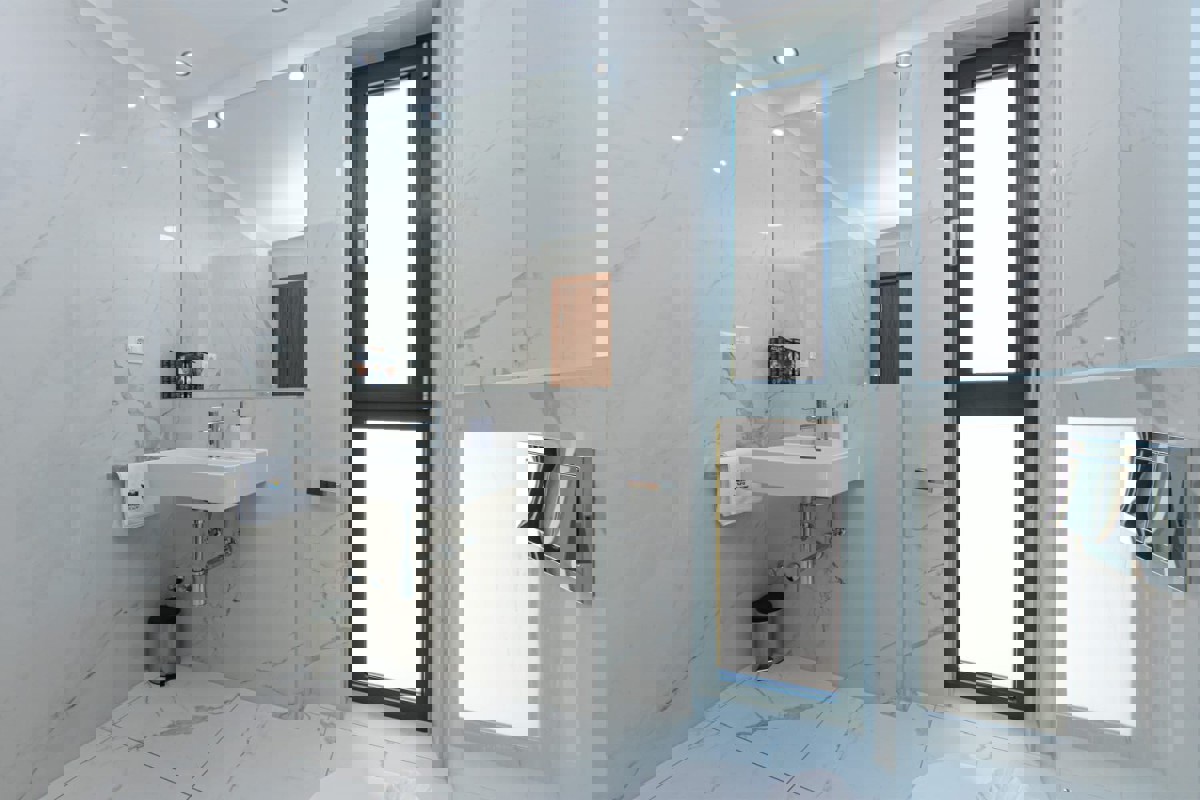 Appartamento con due camere da letto con vista mare