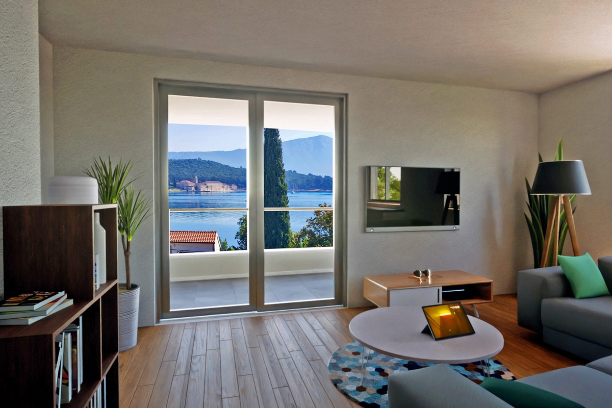 Appartamento duplex con vista mare