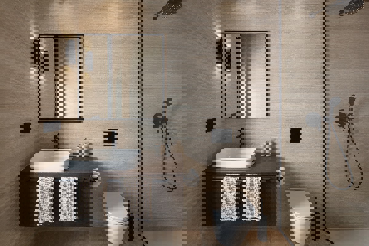 Moderna villa di lusso con piscina e vista mare