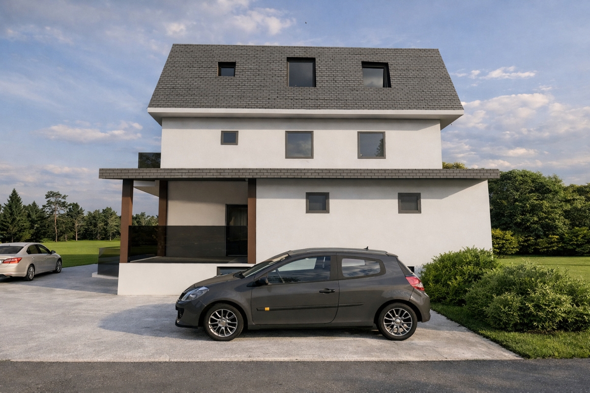 Dugave - Appartamento con una camera da letto al 2° piano di un nuovo edificio con balcone e parcheggio