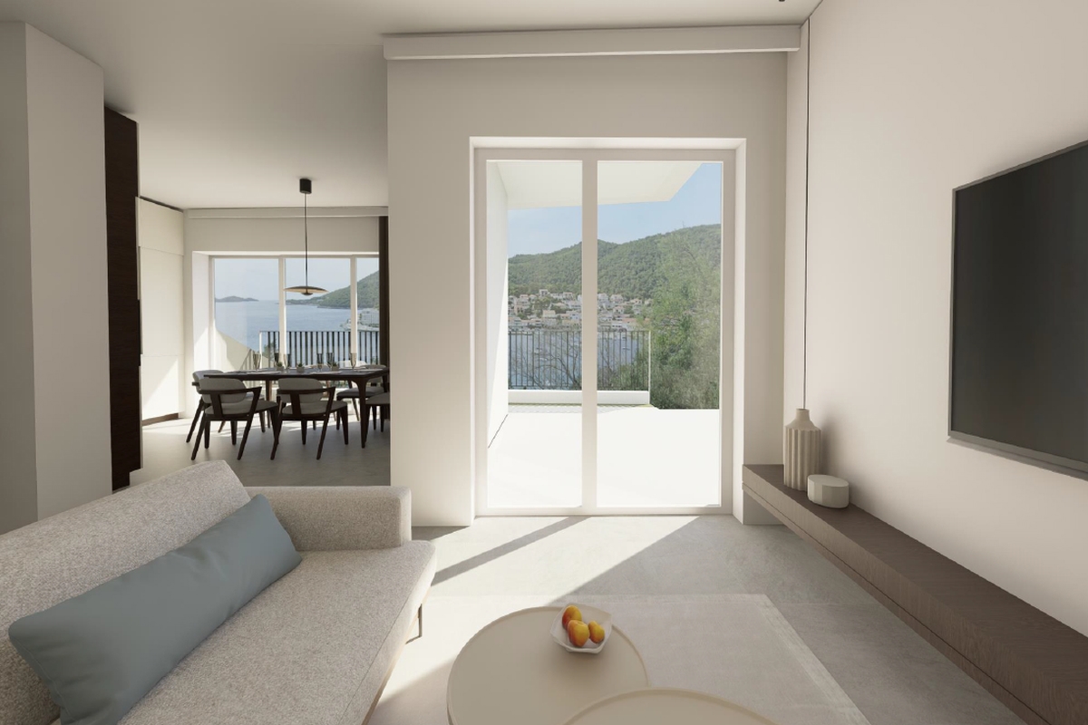 Appartamento duplex in seconda fila dal mare