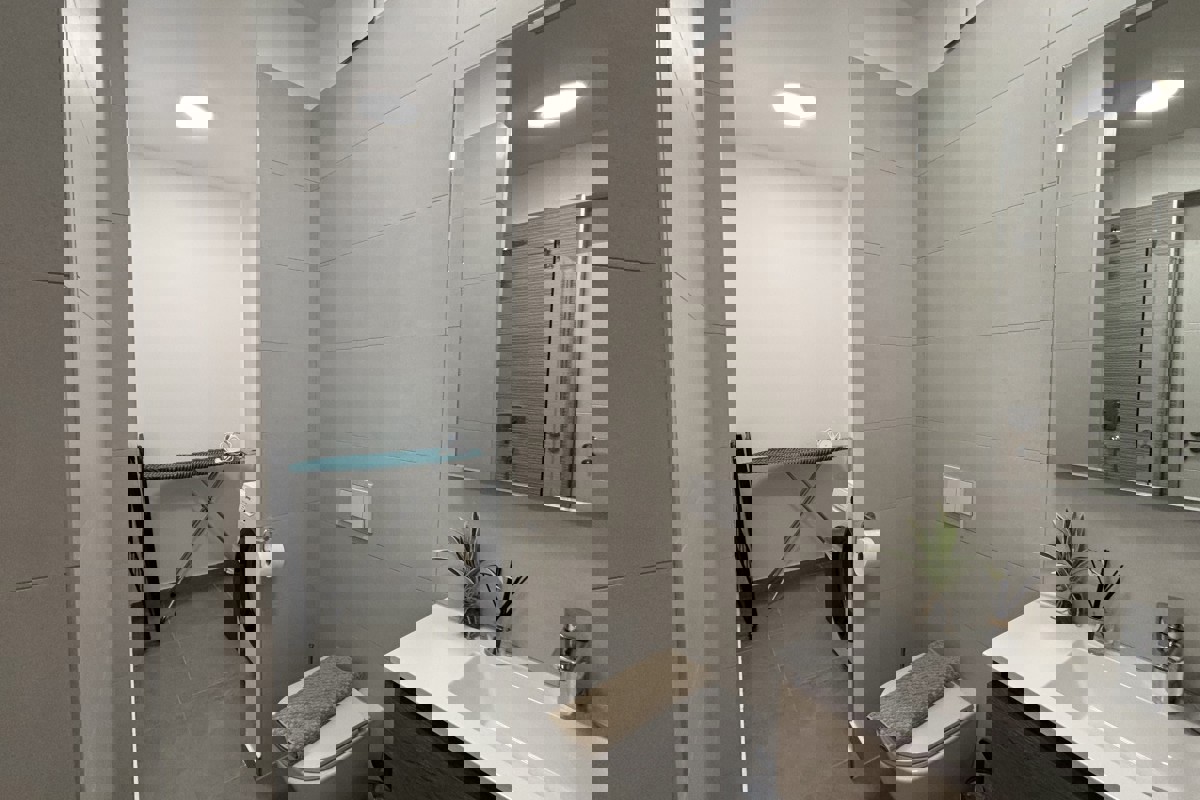 Attico con due camere da letto, vista mare e terrazza panoramica