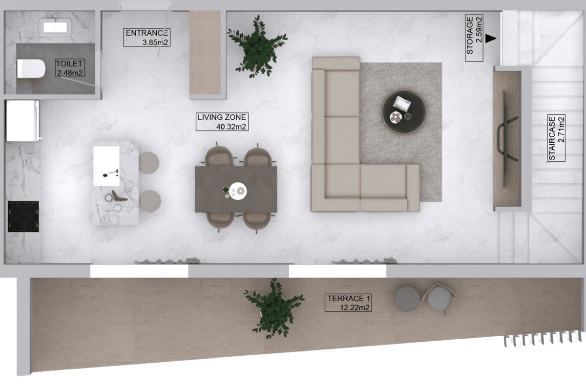 Appartamenti di nuova costruzione in vendita