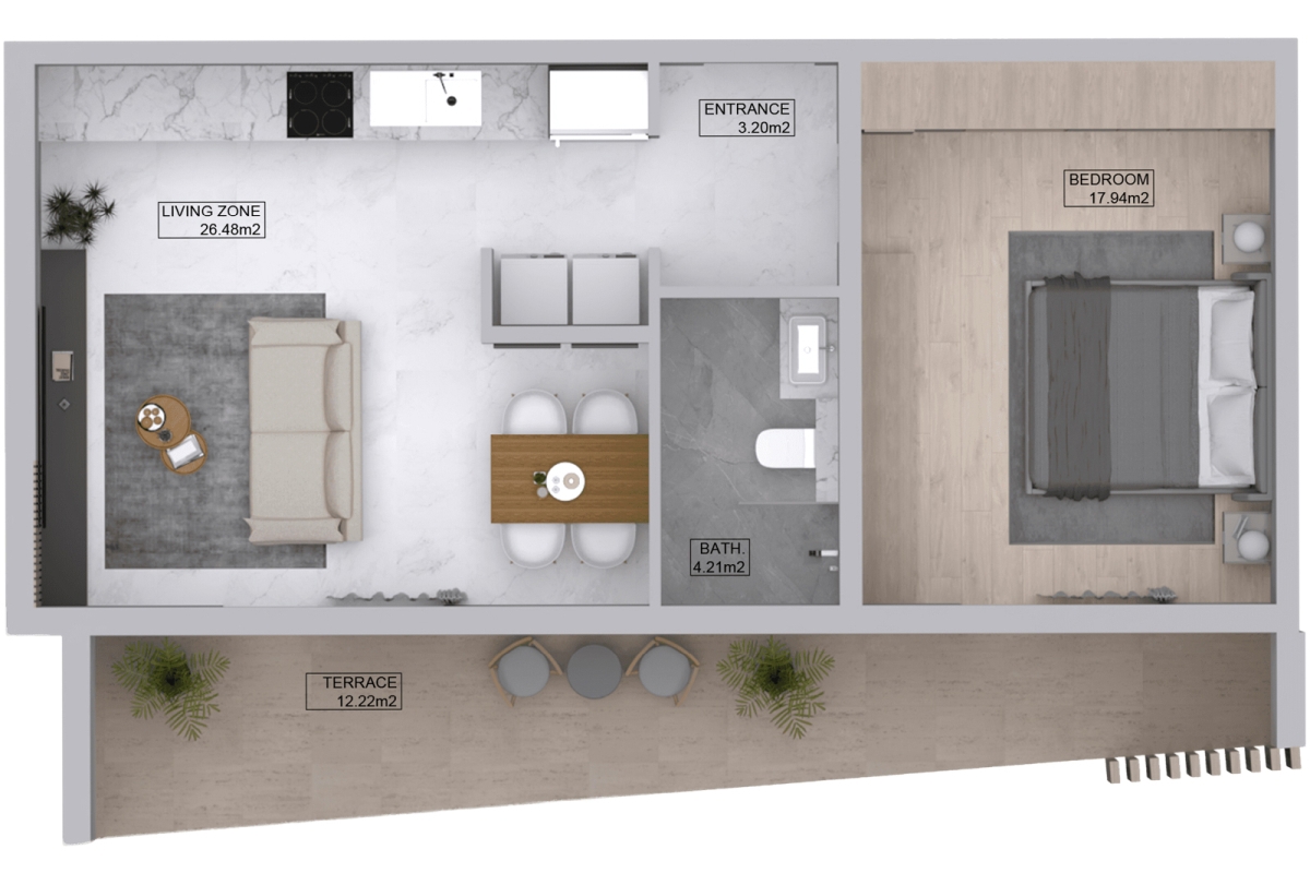 Appartamenti di nuova costruzione in vendita