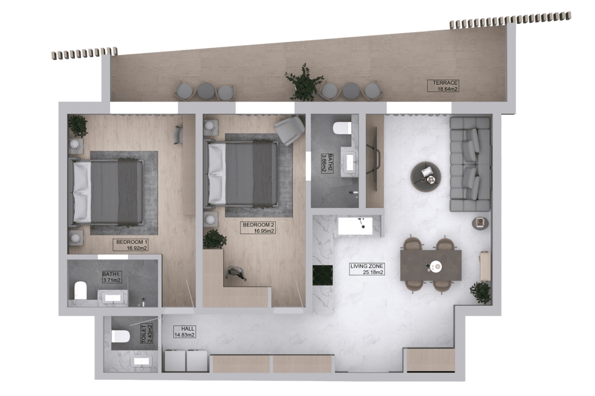 Appartamenti di nuova costruzione in vendita