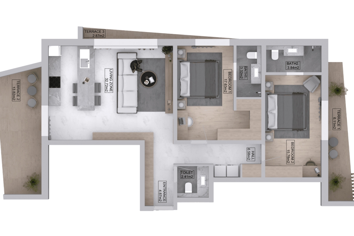 Appartamenti di nuova costruzione in vendita