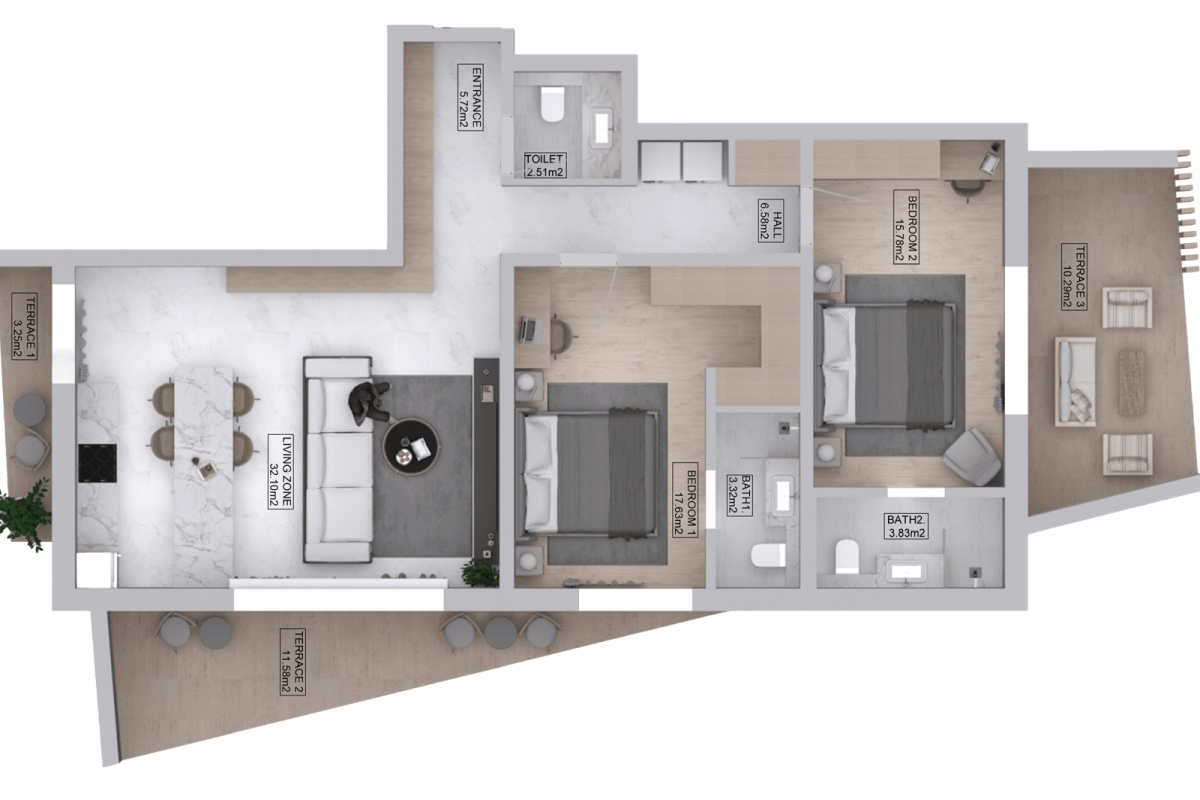 Appartamenti di nuova costruzione in vendita