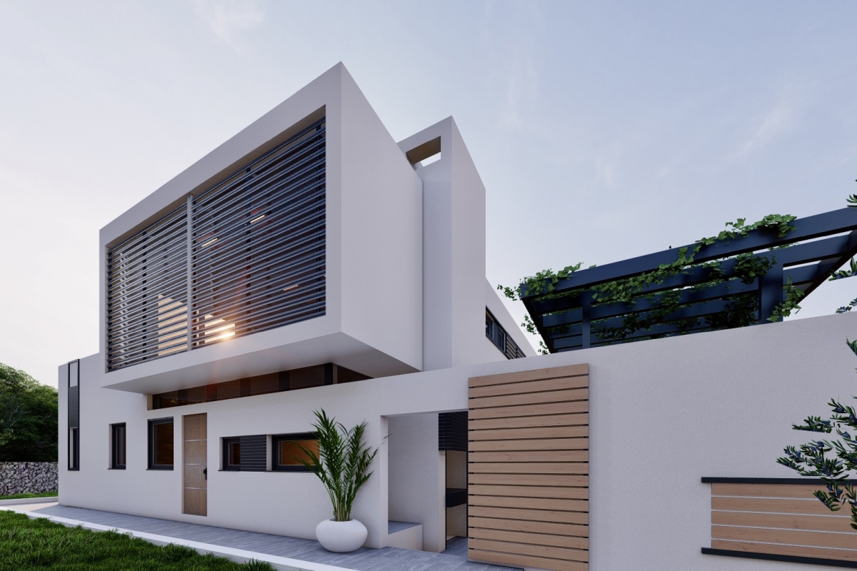 Villa di lusso moderna con piscina e vista panoramica sul mare