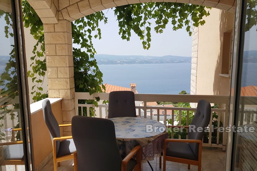 Palazzina con vista sul mare aperto