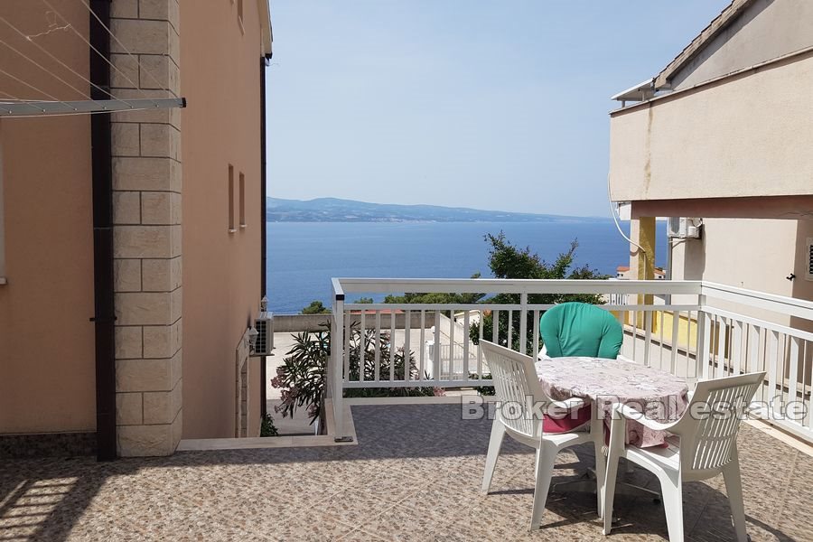 Palazzina con vista sul mare aperto