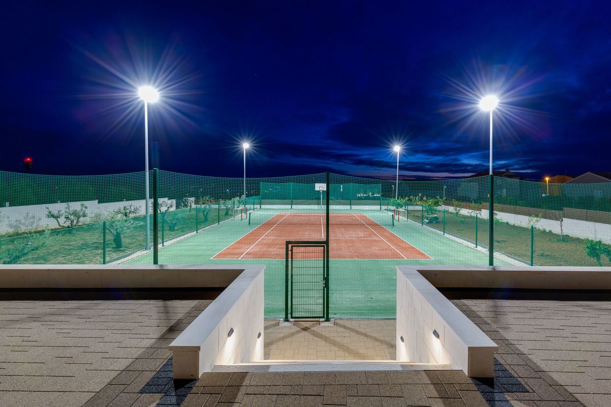 Una straordinaria villa con vista sul mare
