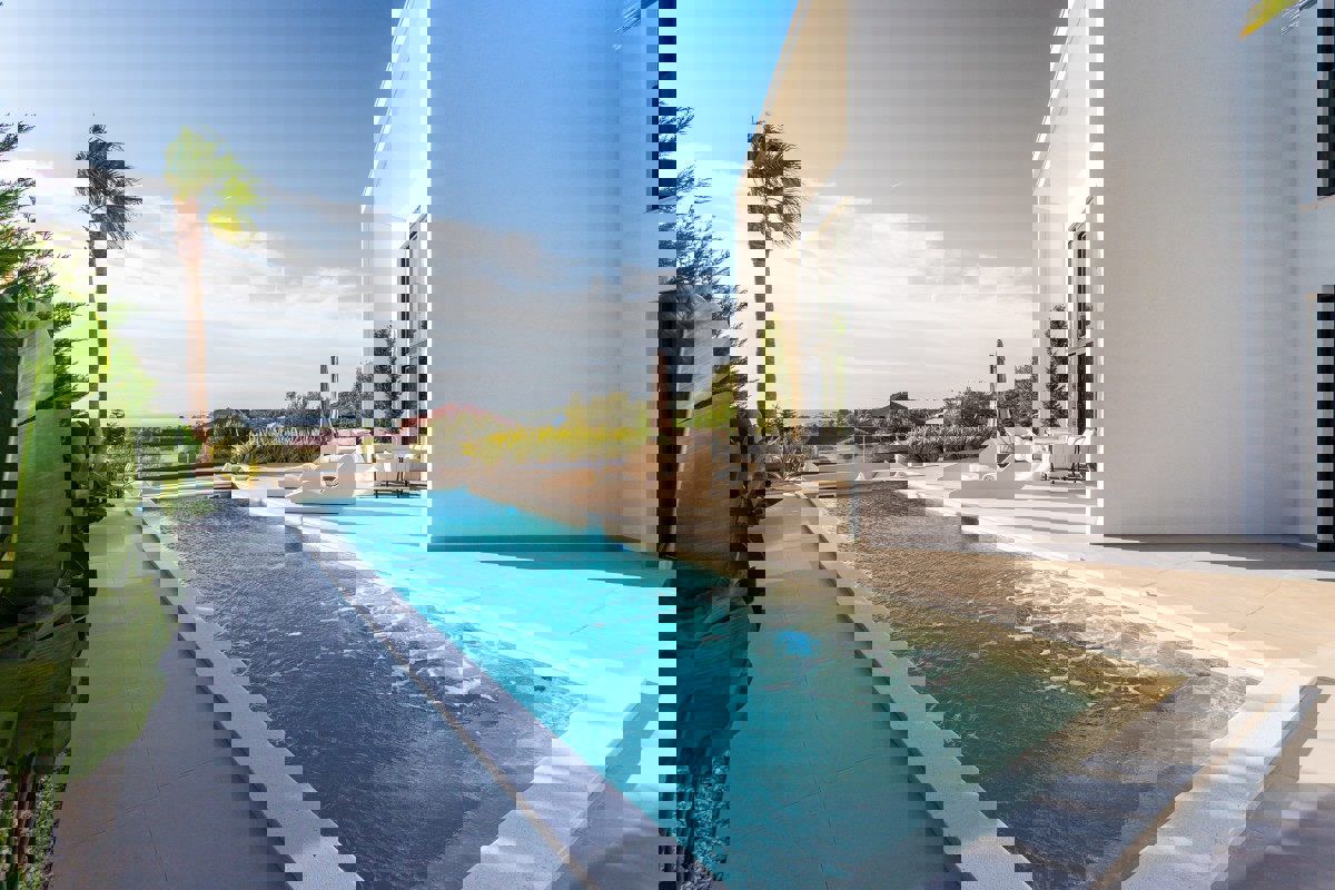 Una villa lussuosa ed eccezionalmente moderna