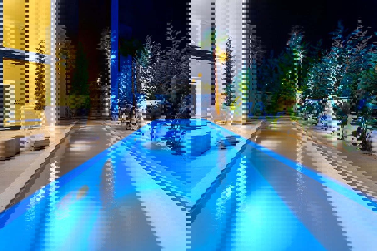 Una villa lussuosa ed eccezionalmente moderna