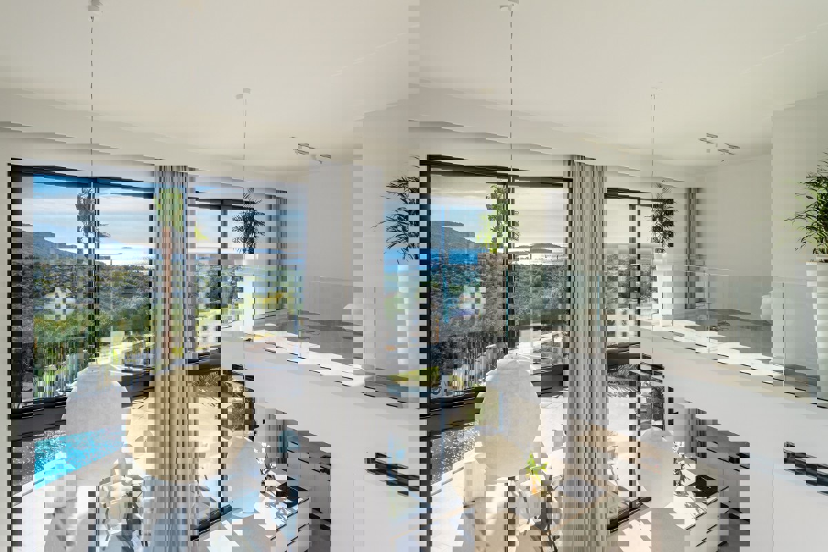 Una villa lussuosa ed eccezionalmente moderna