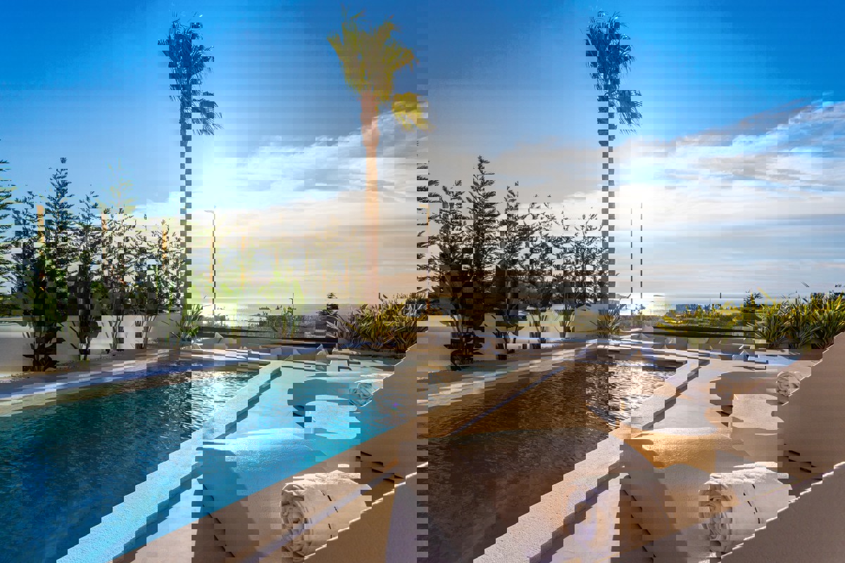 Una villa lussuosa ed eccezionalmente moderna