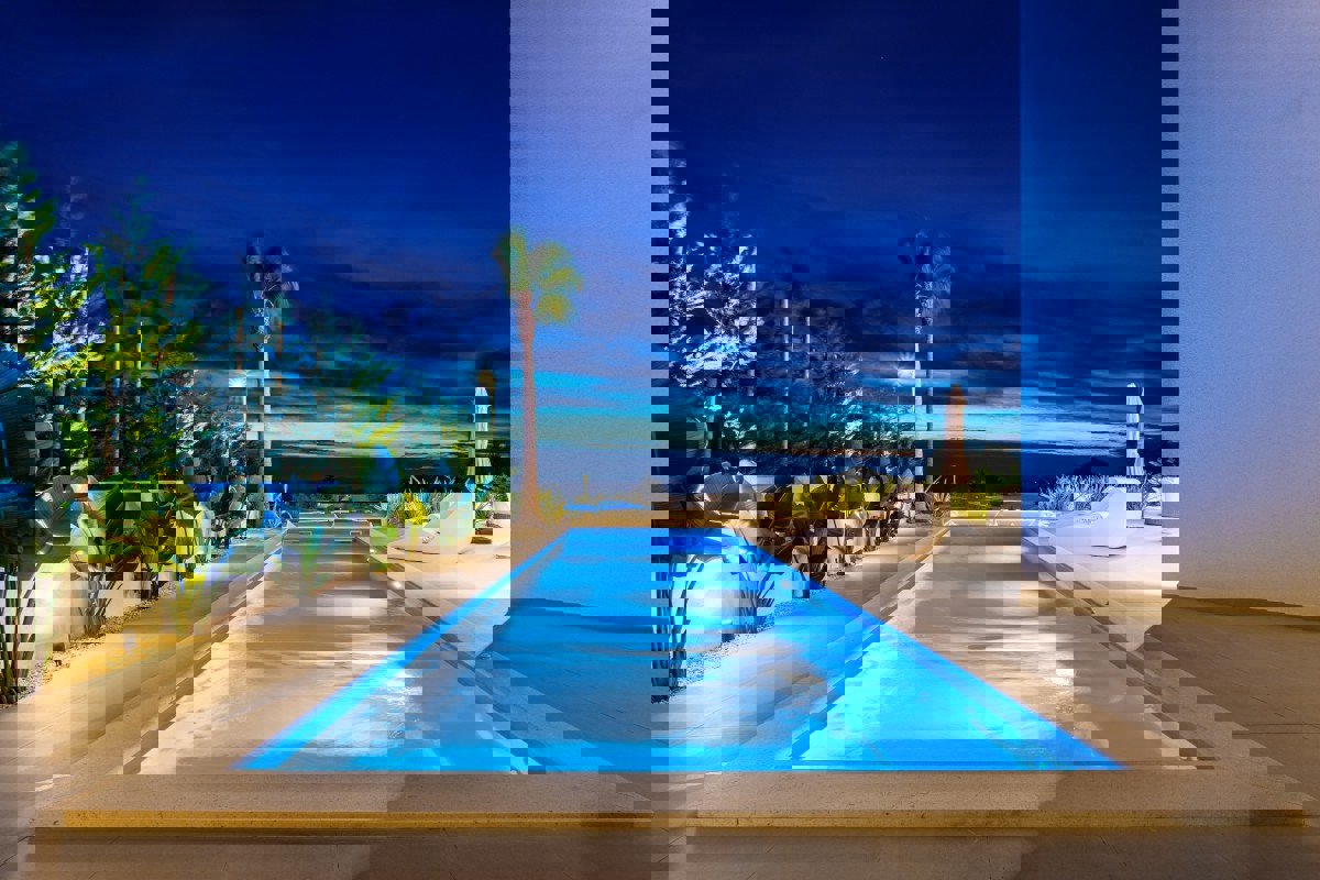 Una villa lussuosa ed eccezionalmente moderna