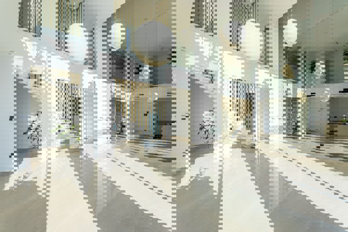 Una villa lussuosa ed eccezionalmente moderna