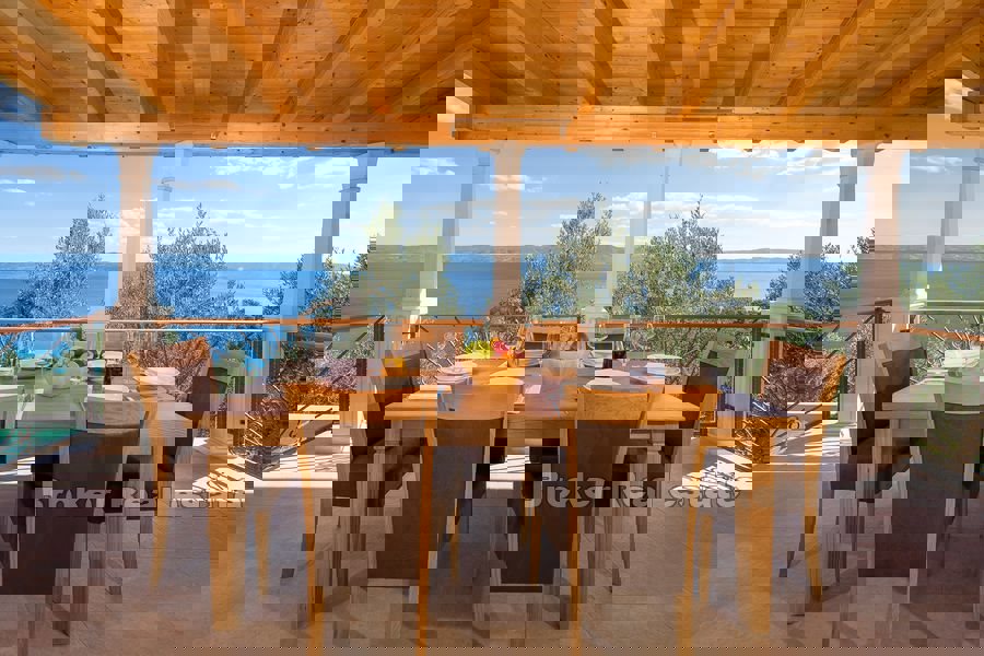 Casa con vista mare aperta