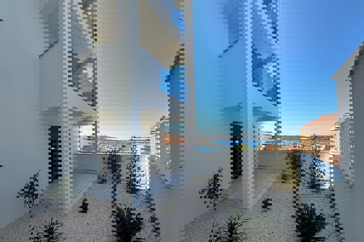 Appartamenti in un nuovo edificio con vista mare