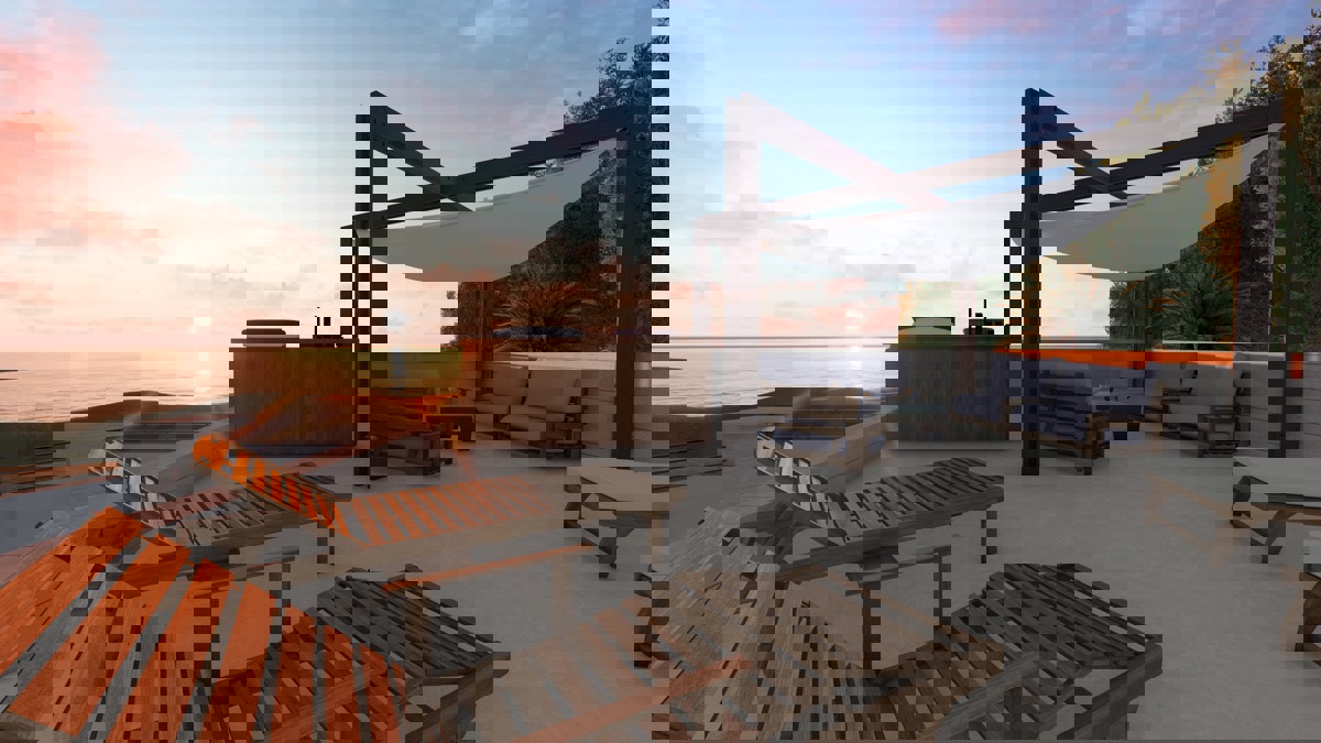 Villa esclusiva con piscina e vista mare