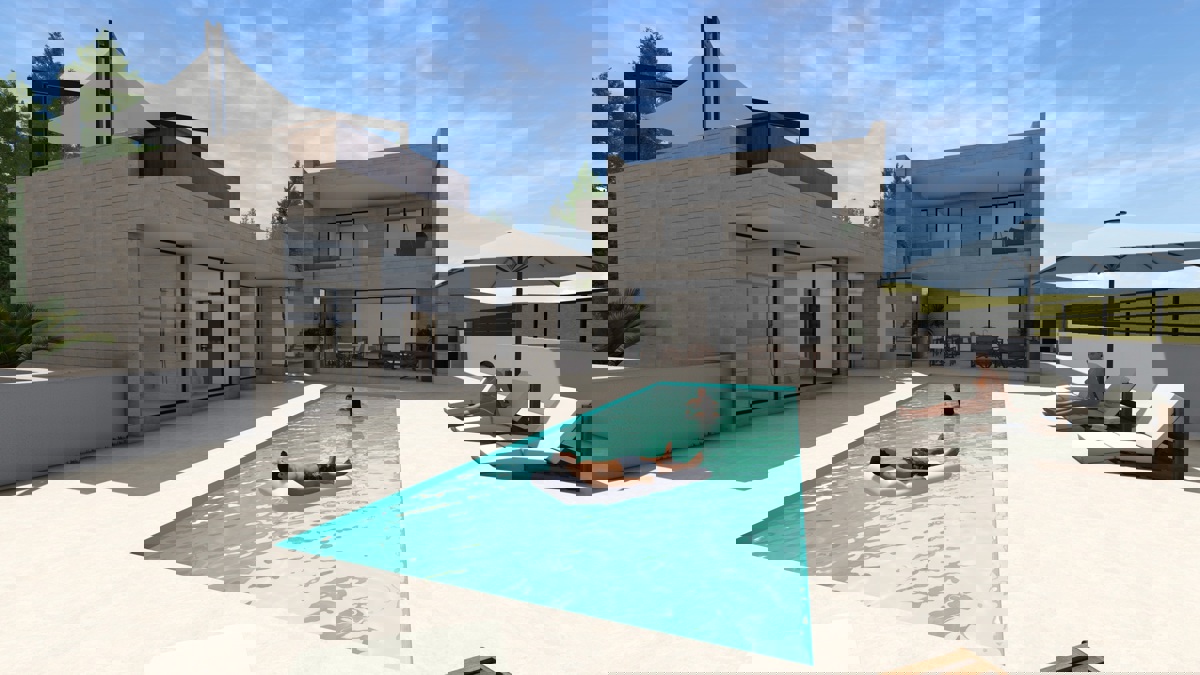 Villa esclusiva con piscina e vista mare