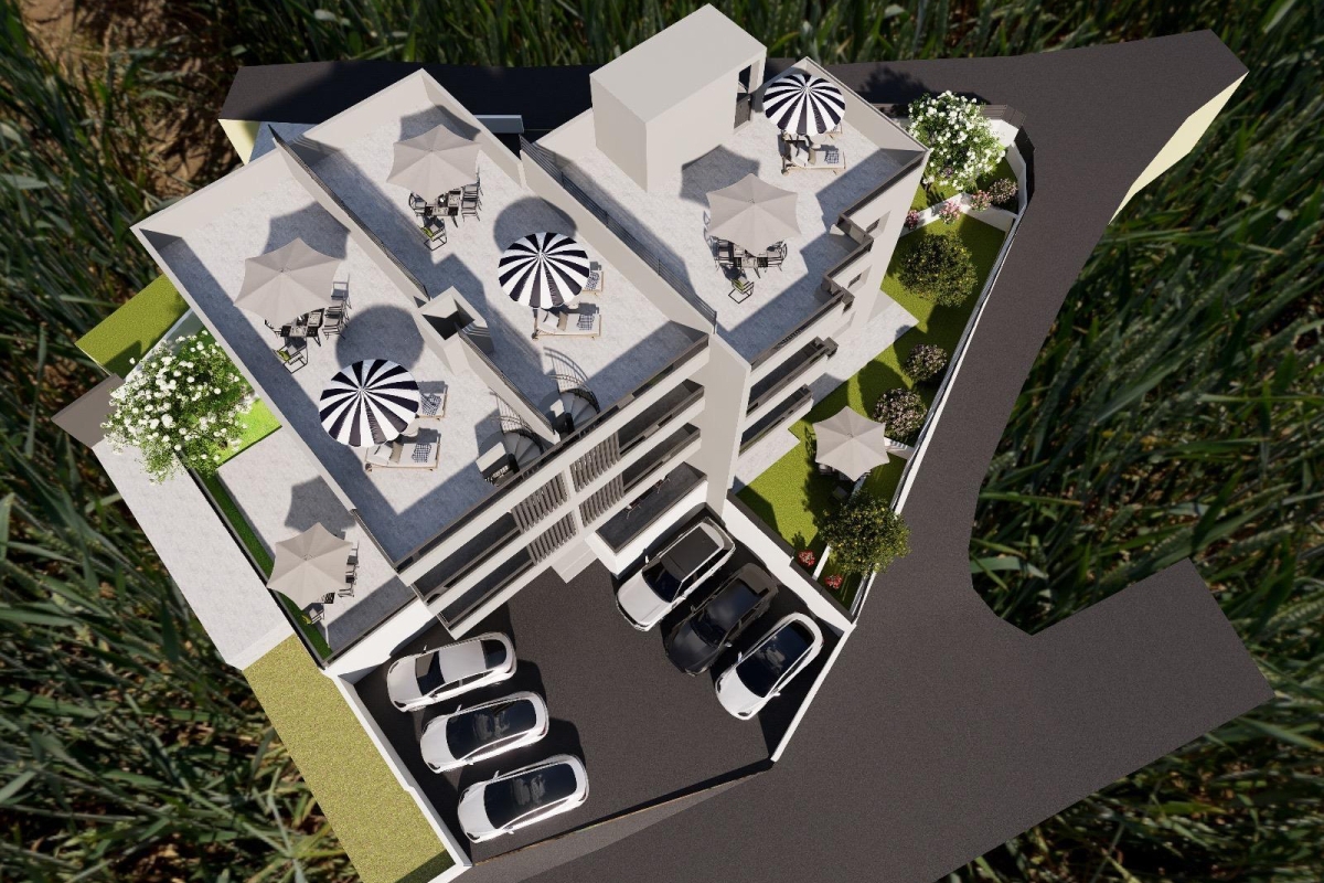 Appartamento in un nuovo edificio con posto auto