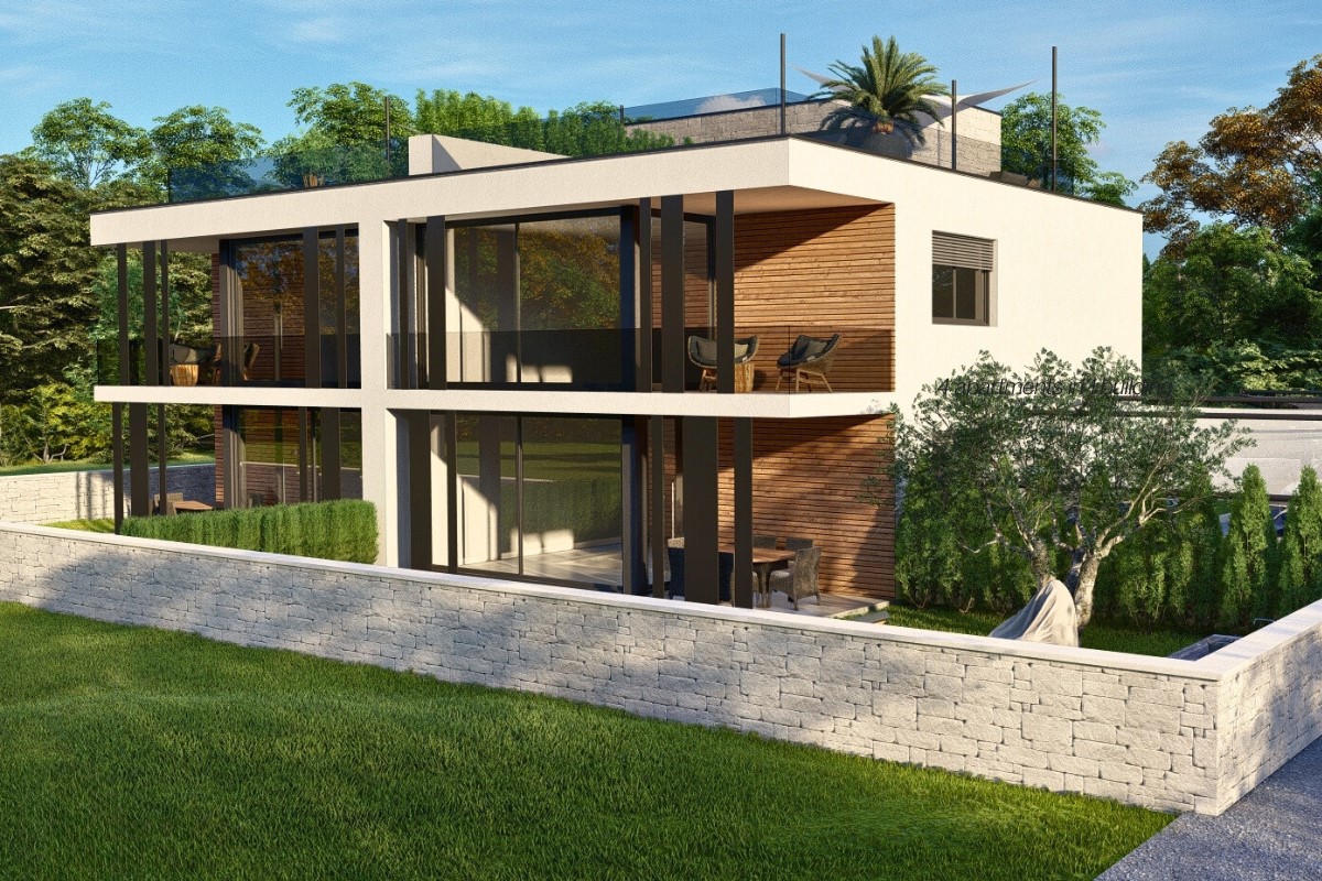 Moderno appartamento con piscina vicino al mare