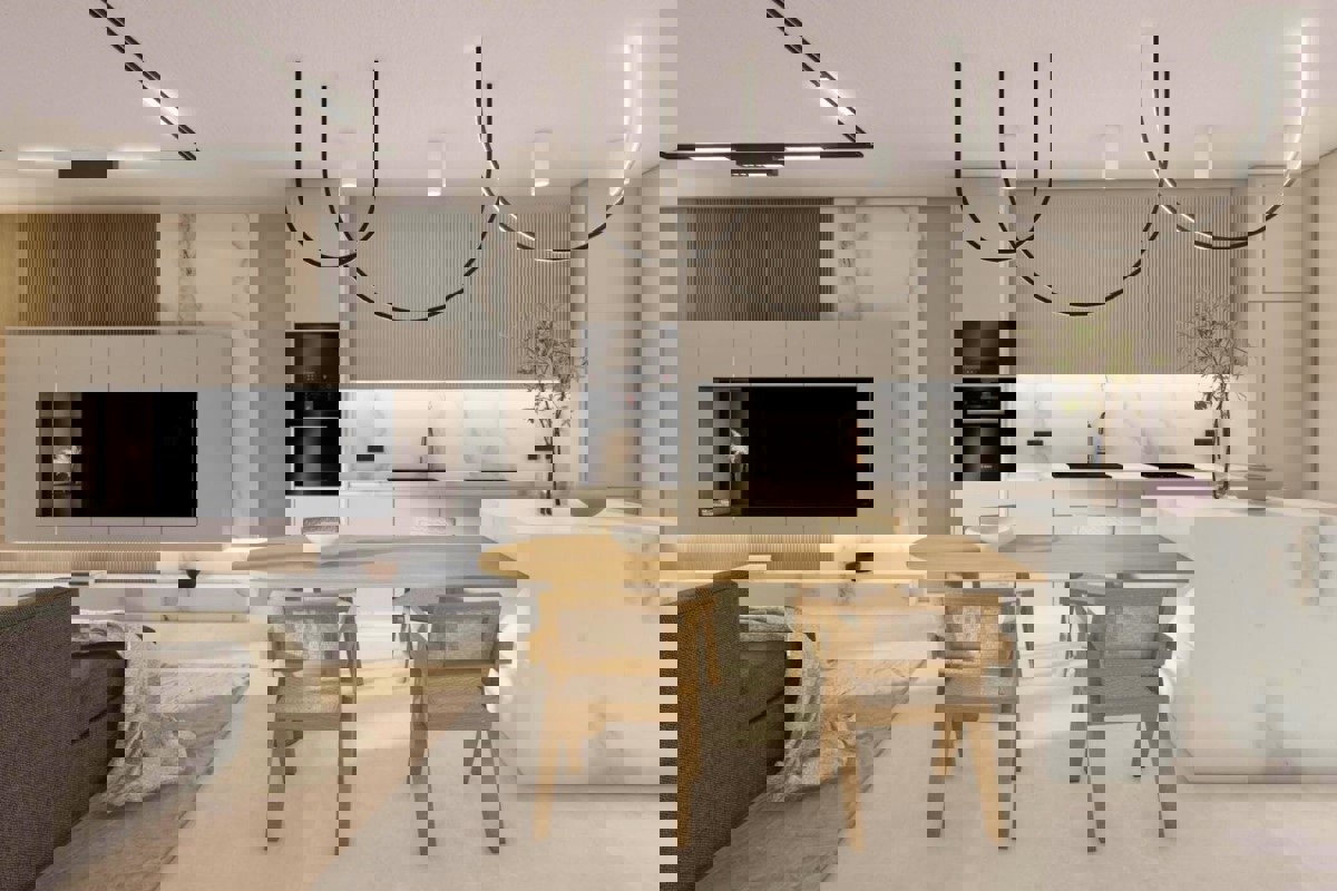 Moderno appartamento con piscina vicino al mare