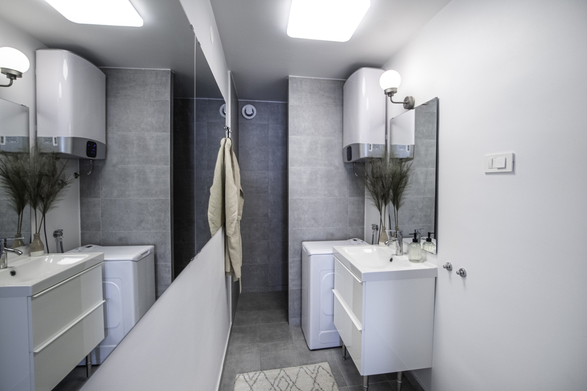 Appartamento con due camere da letto con vista mare