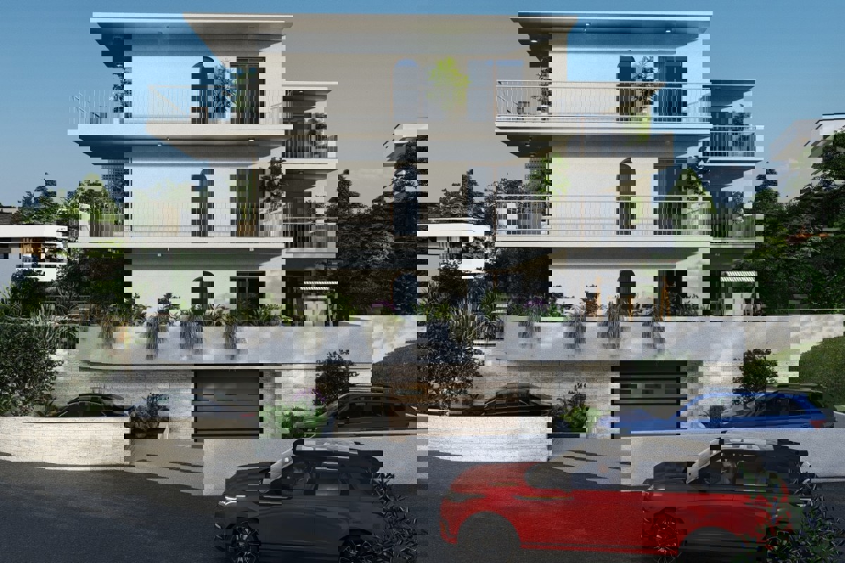 Appartamento in un nuovo edificio a Ciovo con vista mare