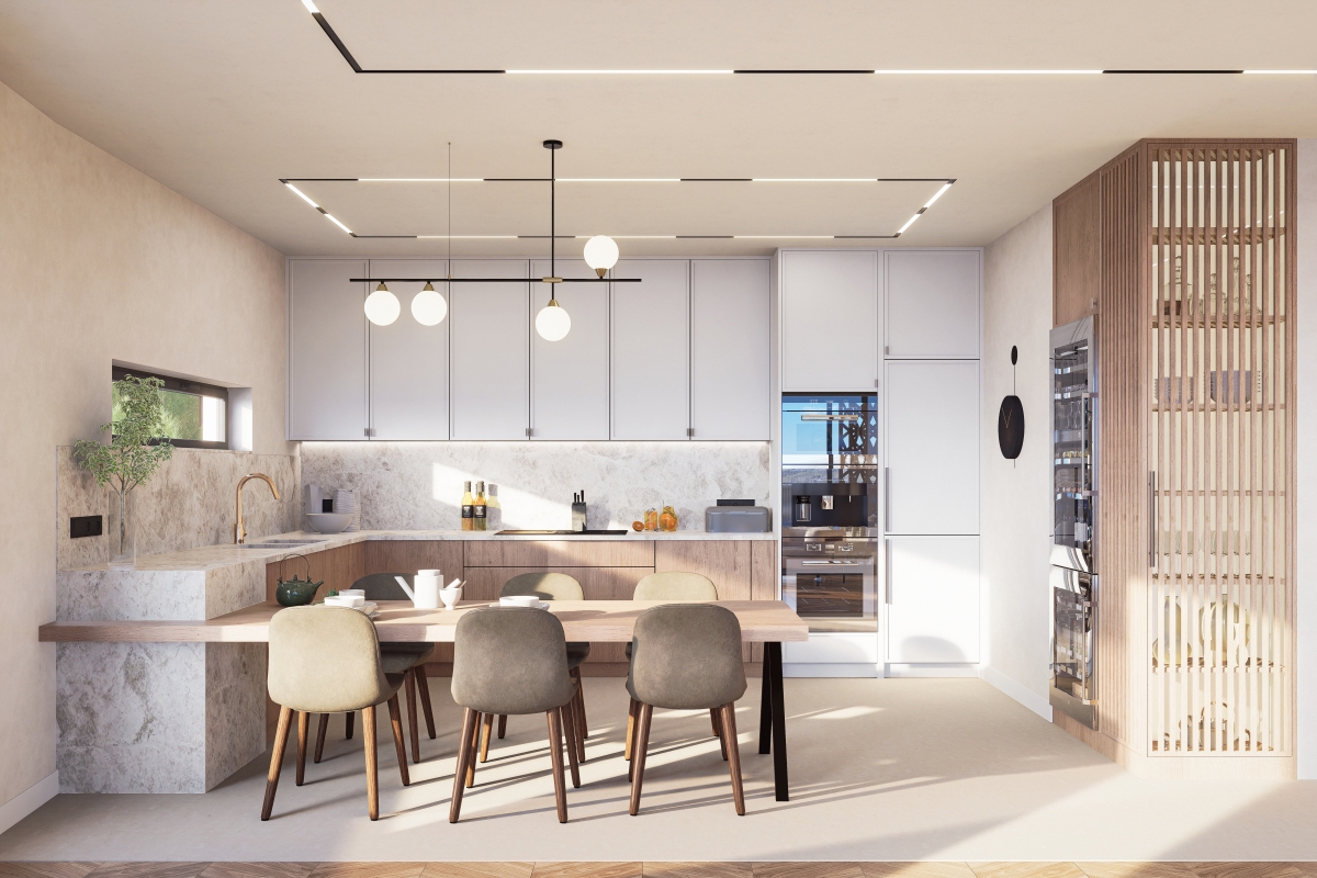 Confortevole appartamento con due camere da letto in seconda fila sul mare