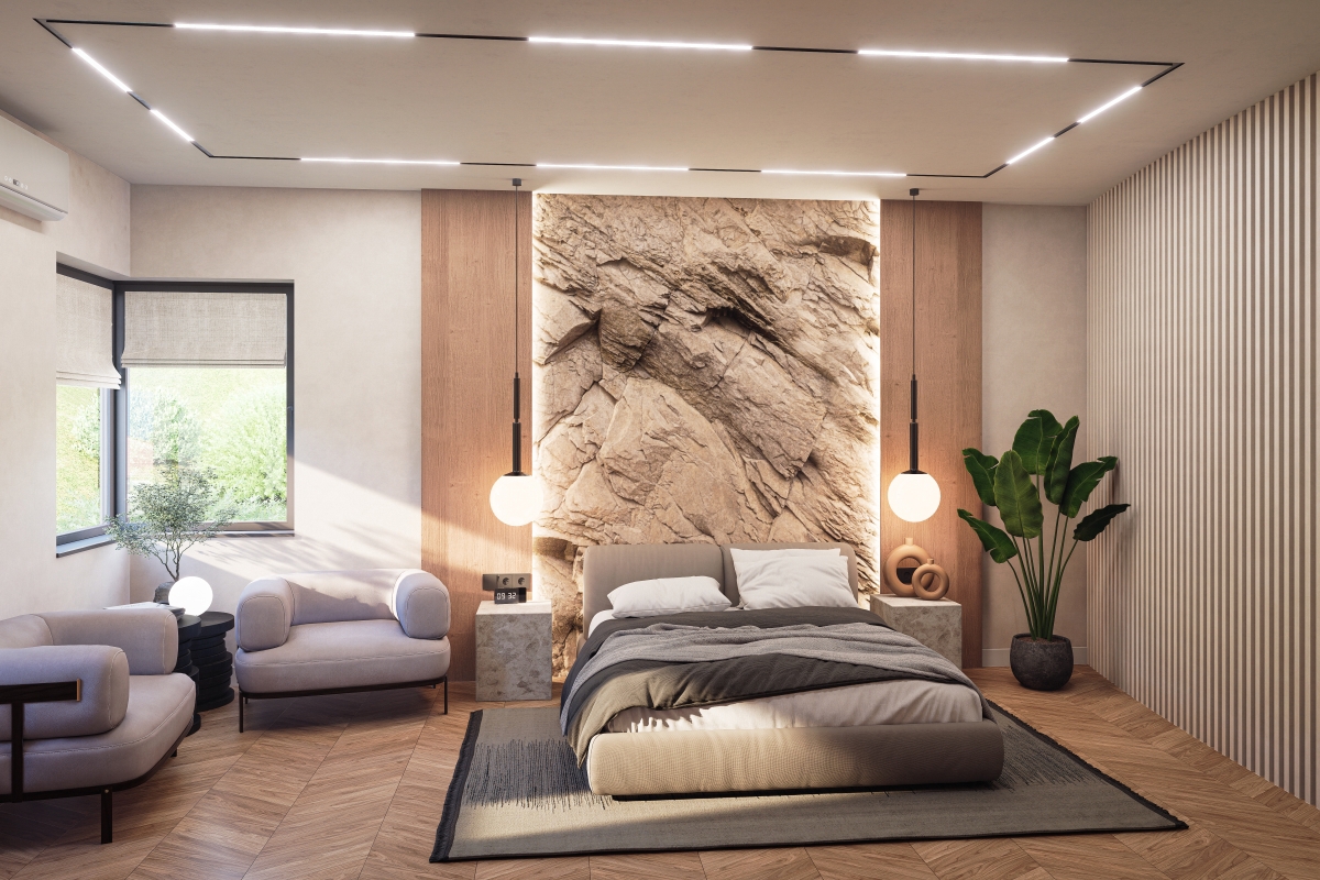 Confortevole appartamento con due camere da letto in seconda fila sul mare