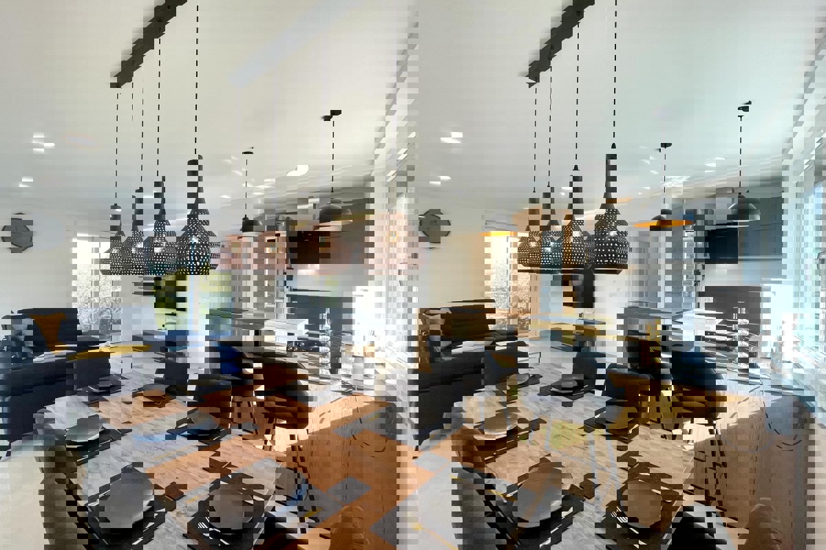 Moderno appartamento con vista mare