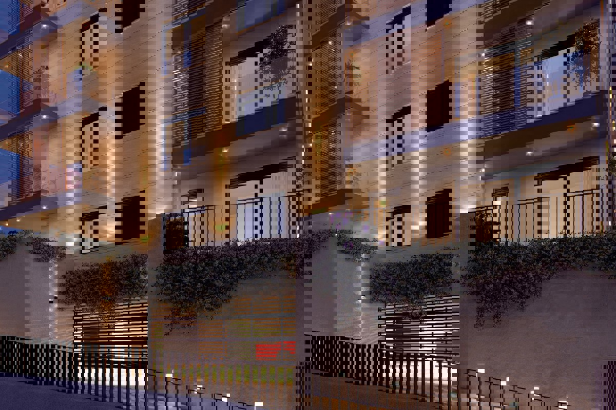 Funzionale appartamento con due camere da letto in un nuovo edificio