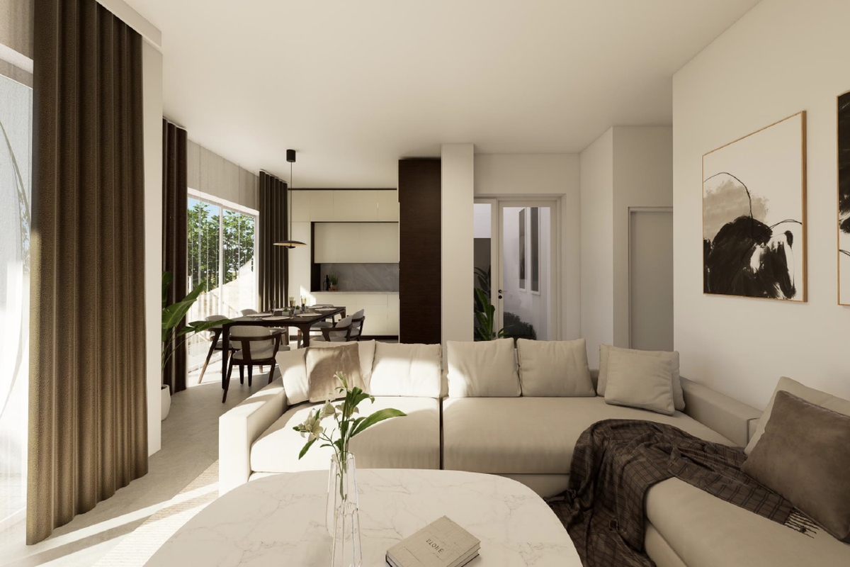 Palazzina in seconda fila dal mare