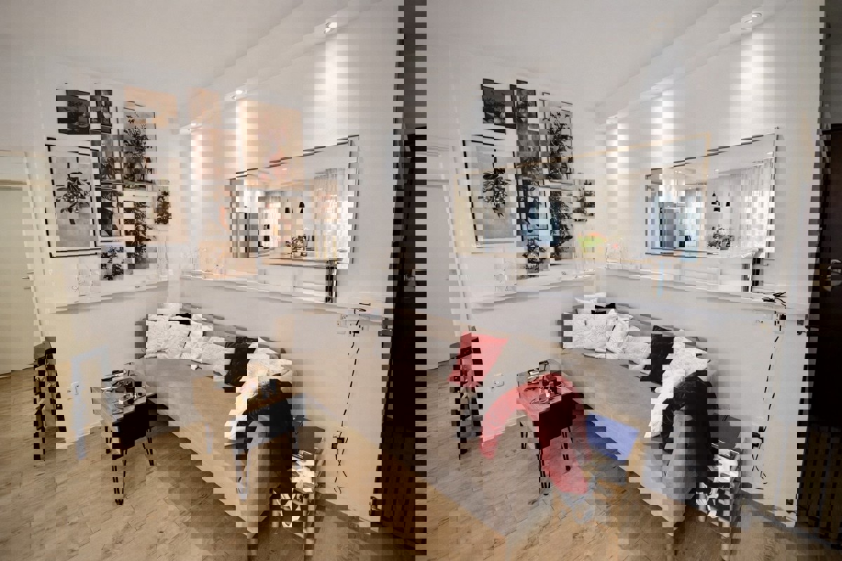 Moderno appartamento con due camere da letto e ampio giardino privato